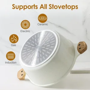 ceramic nonstick stock pot 6