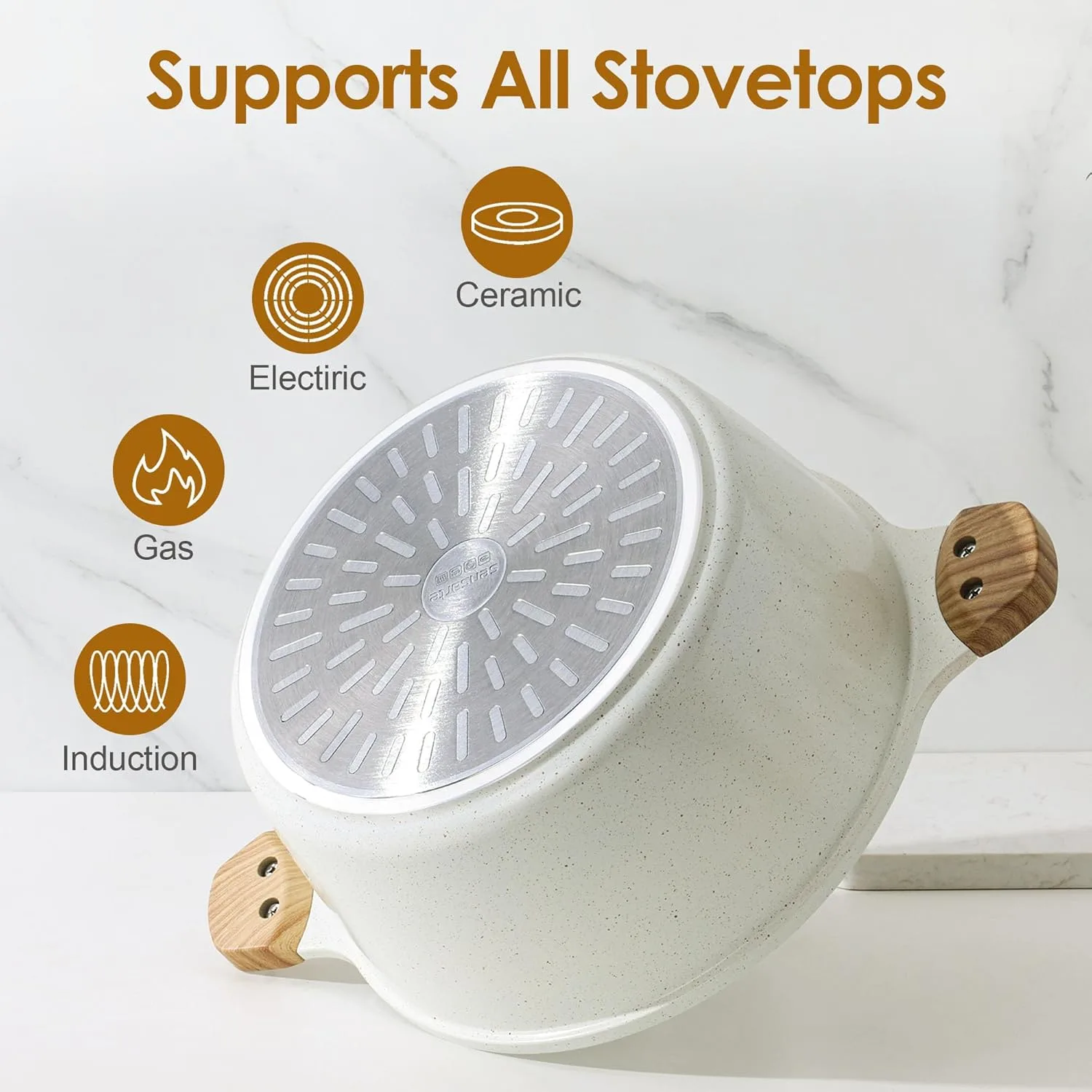 ceramic nonstick stock pot 6