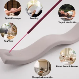 ceramic wave incense holder 3