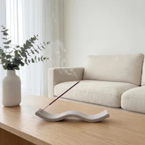 ceramic wave incense holder 4