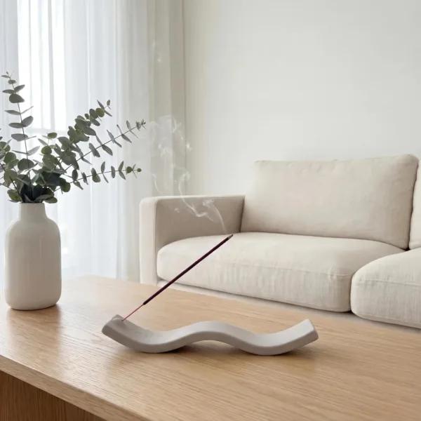 ceramic wave incense holder 4