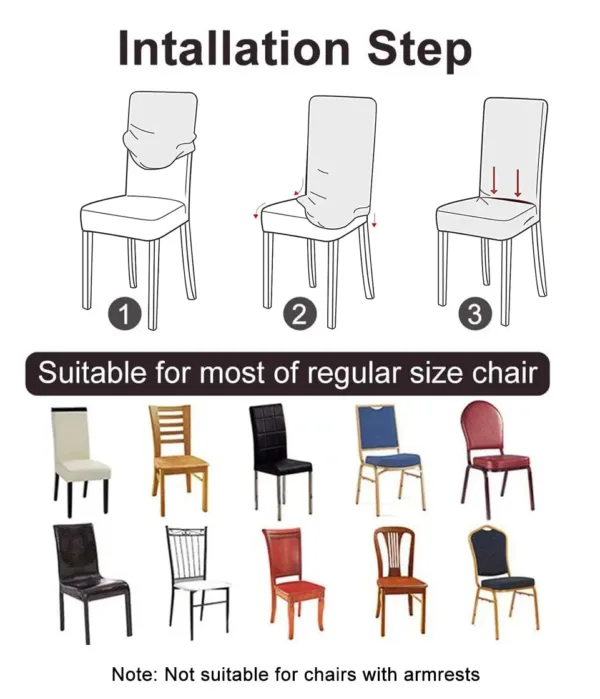 chair covers stretch 6