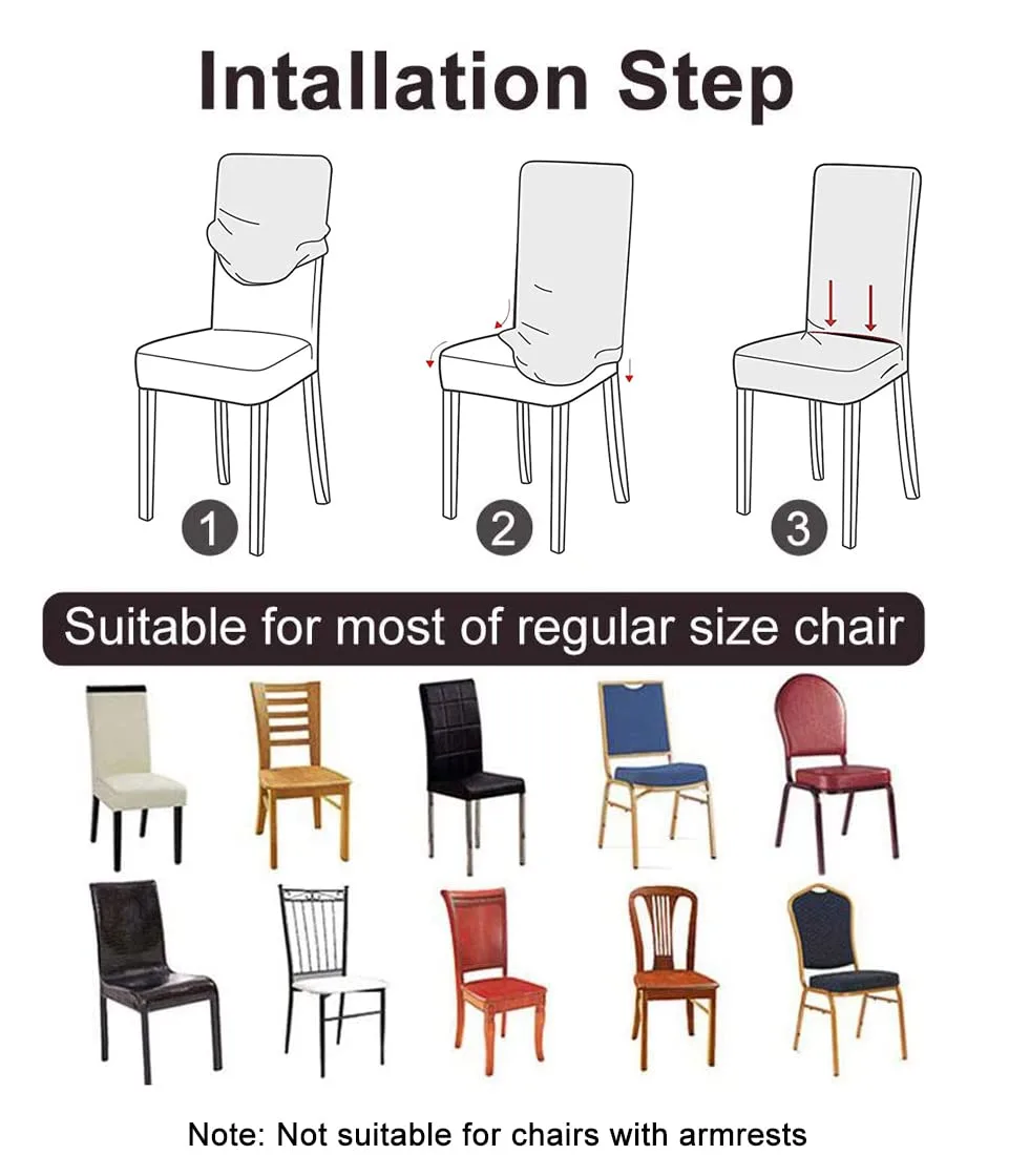 chair covers stretch 6