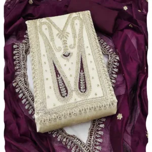 chanderi dress material 1