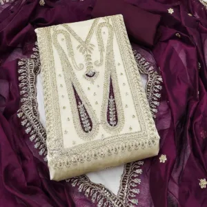 chanderi dress material 2