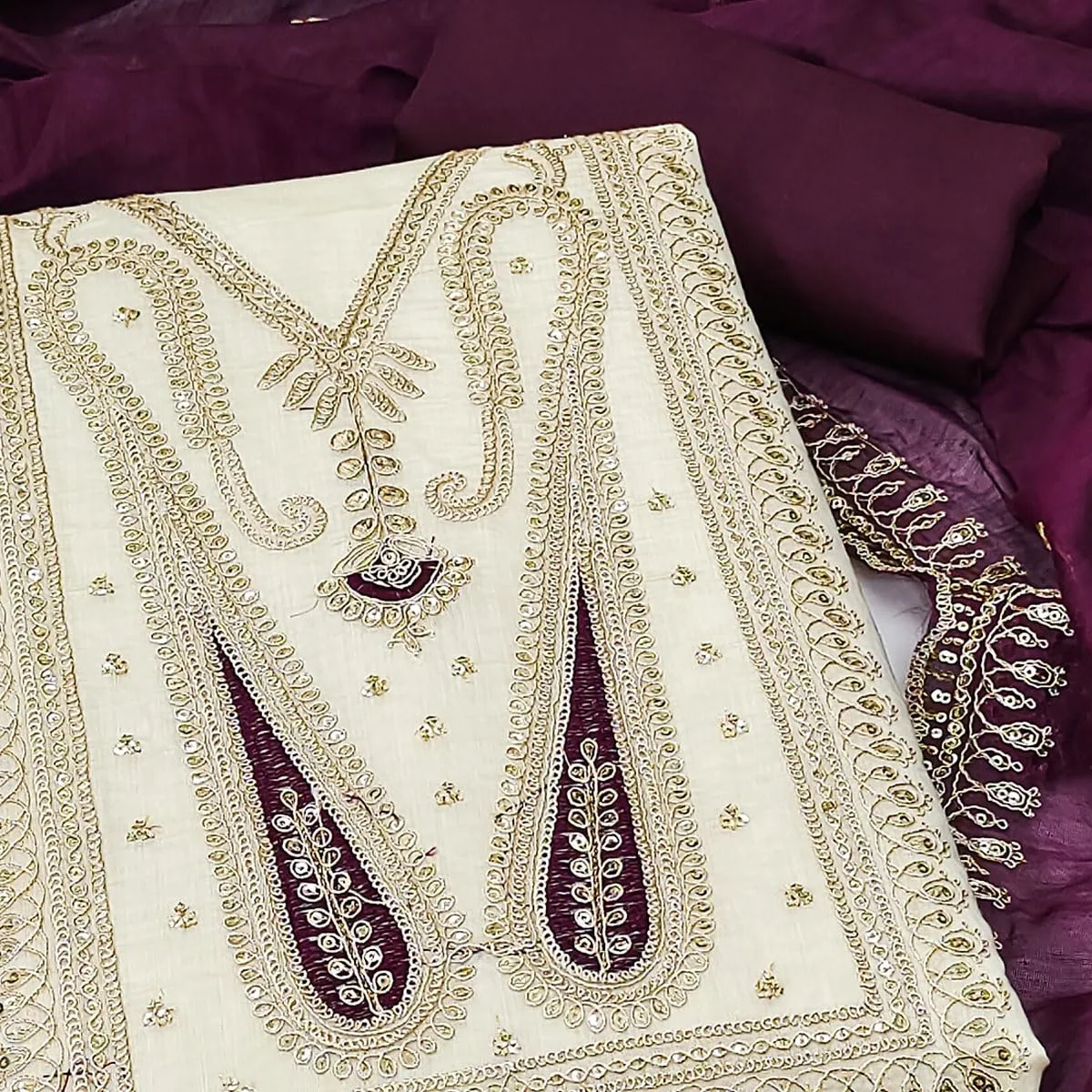 chanderi dress material 3