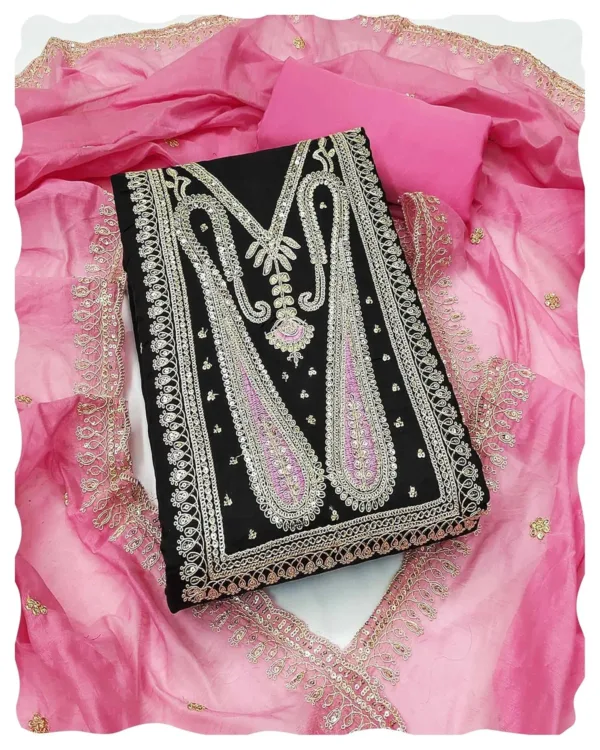 chanderi dress material 7