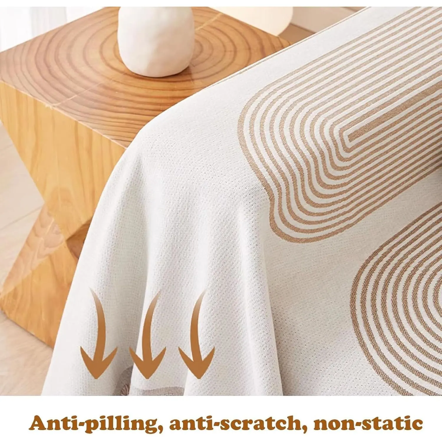 chenille sofa cover double 5