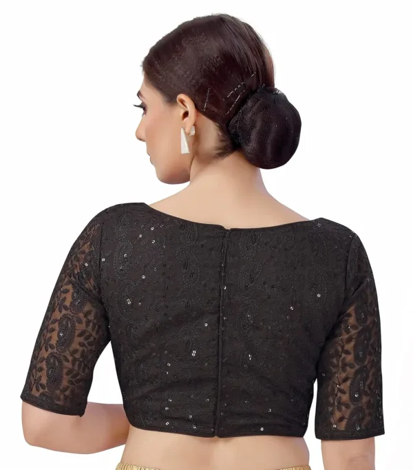 chikankari saree blouse 2