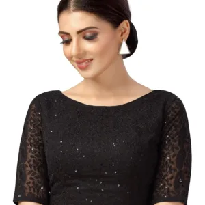 chikankari saree blouse 3