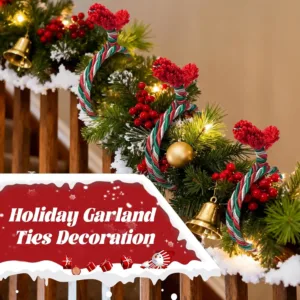 christmas garland ties 2