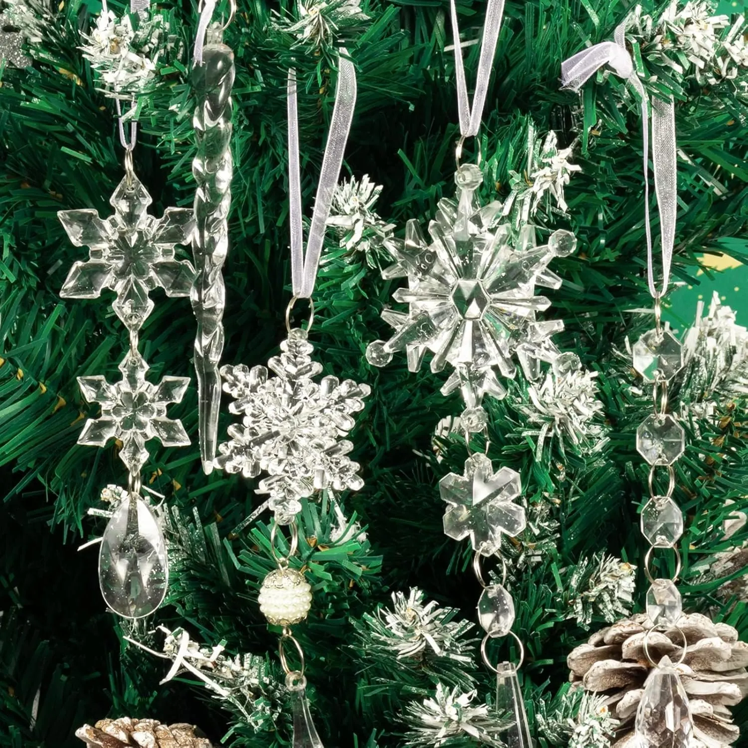 christmas ornaments crystal tree 5