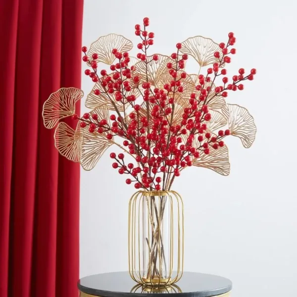 christmas red berry holly 1