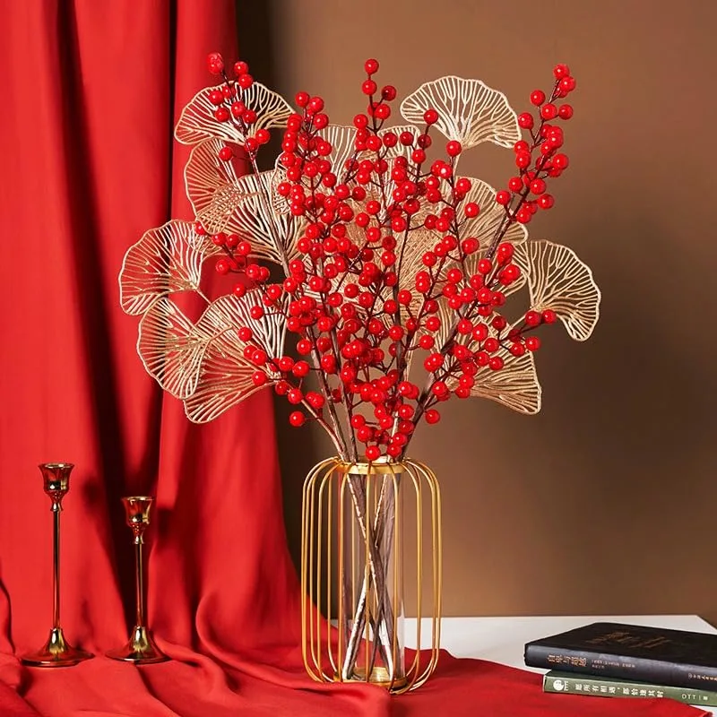 christmas red berry holly 3