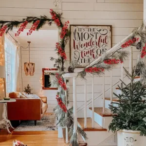 christmas red berry holly 6