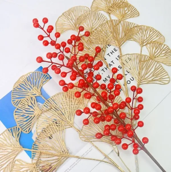 christmas red berry holly 7