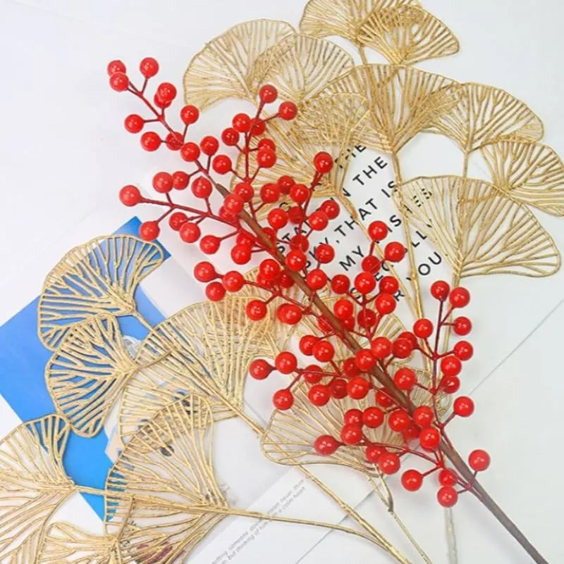 christmas red berry holly 7