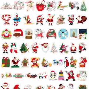 christmas stickers 100pcs 2