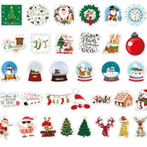 christmas stickers 100pcs 3