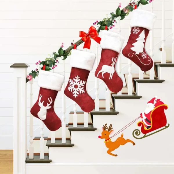 christmas stockings pack 5