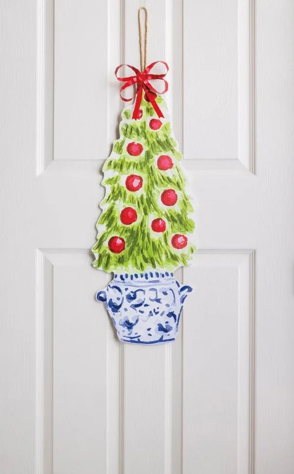 christmas tree door hanger 2