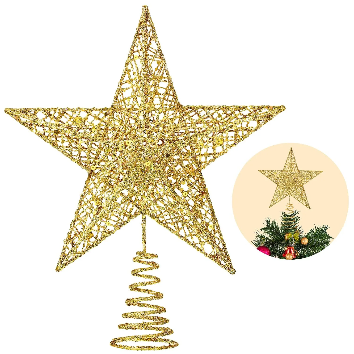 christmas tree star topper 1