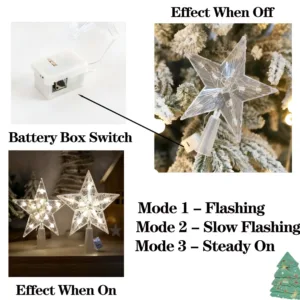 christmas tree topper star 3