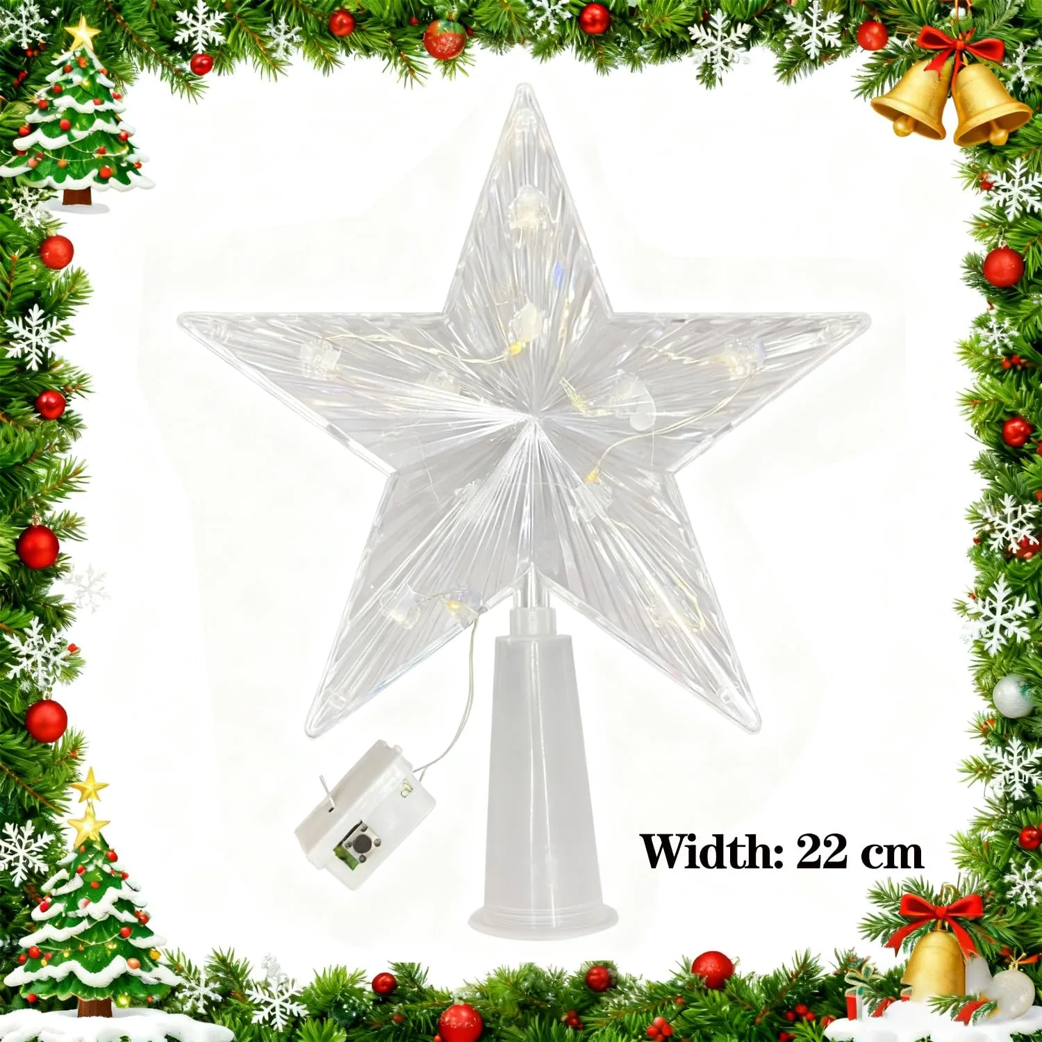 christmas tree topper star 4