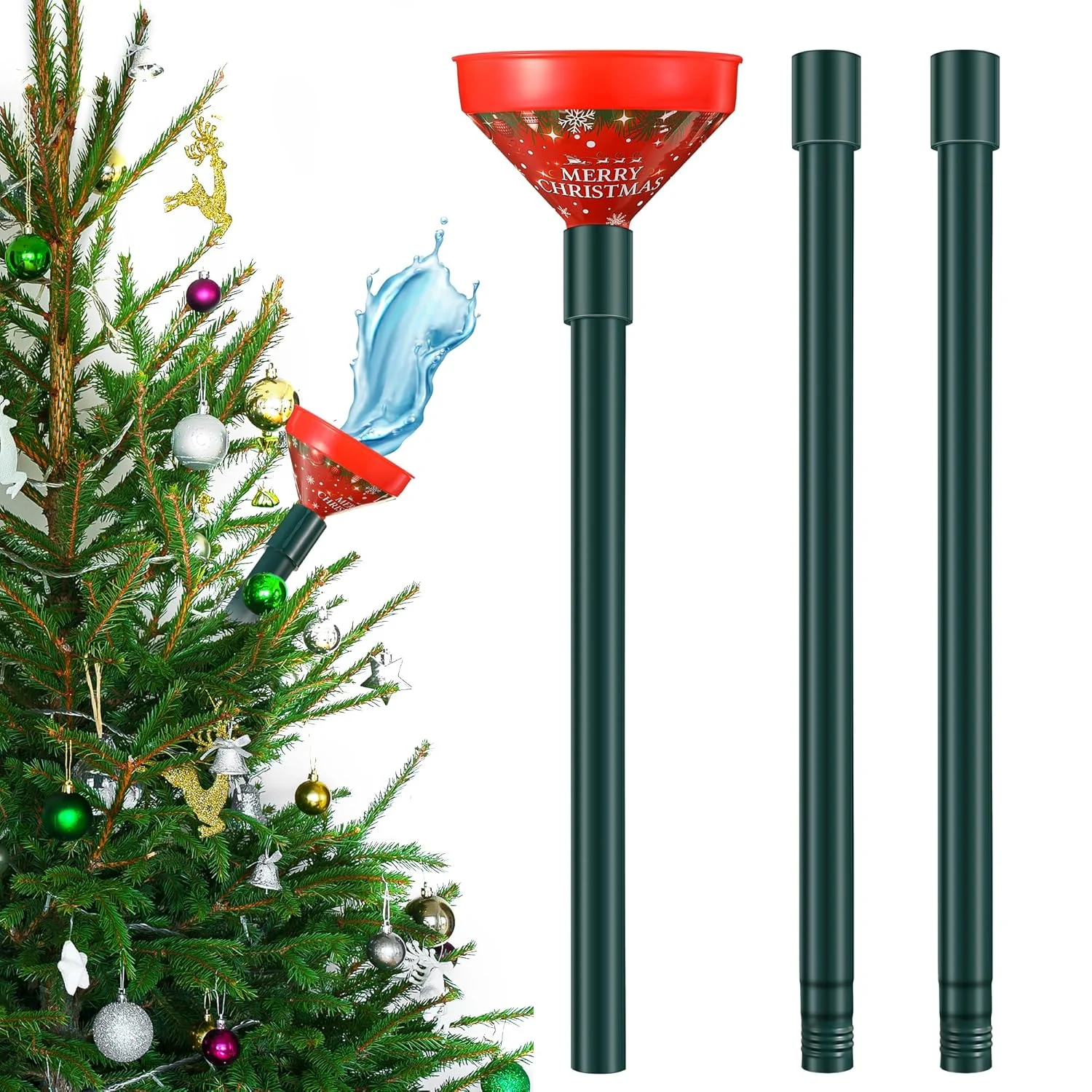 christmas tree watering funnel 1