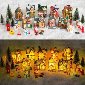 christmas village set 1