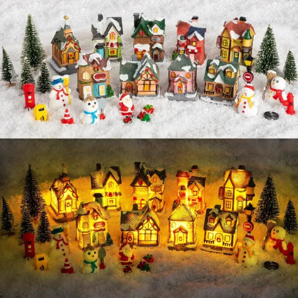 christmas village set 1