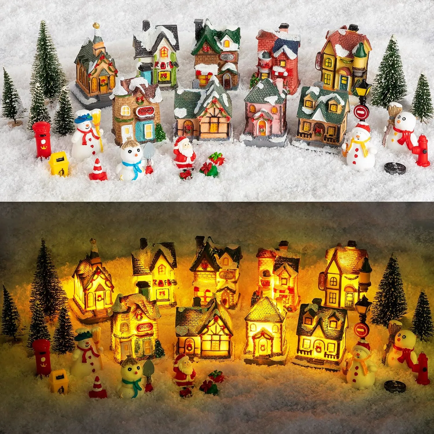 christmas village set 1