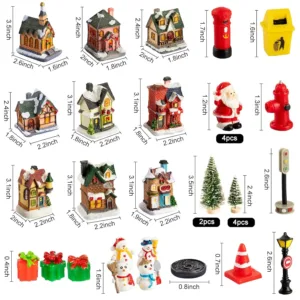christmas village set 2