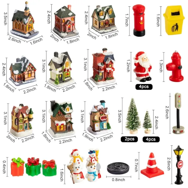 christmas village set 2