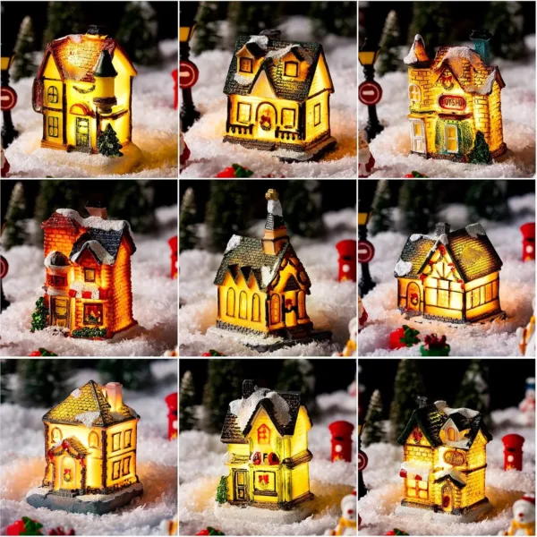 christmas village set 3