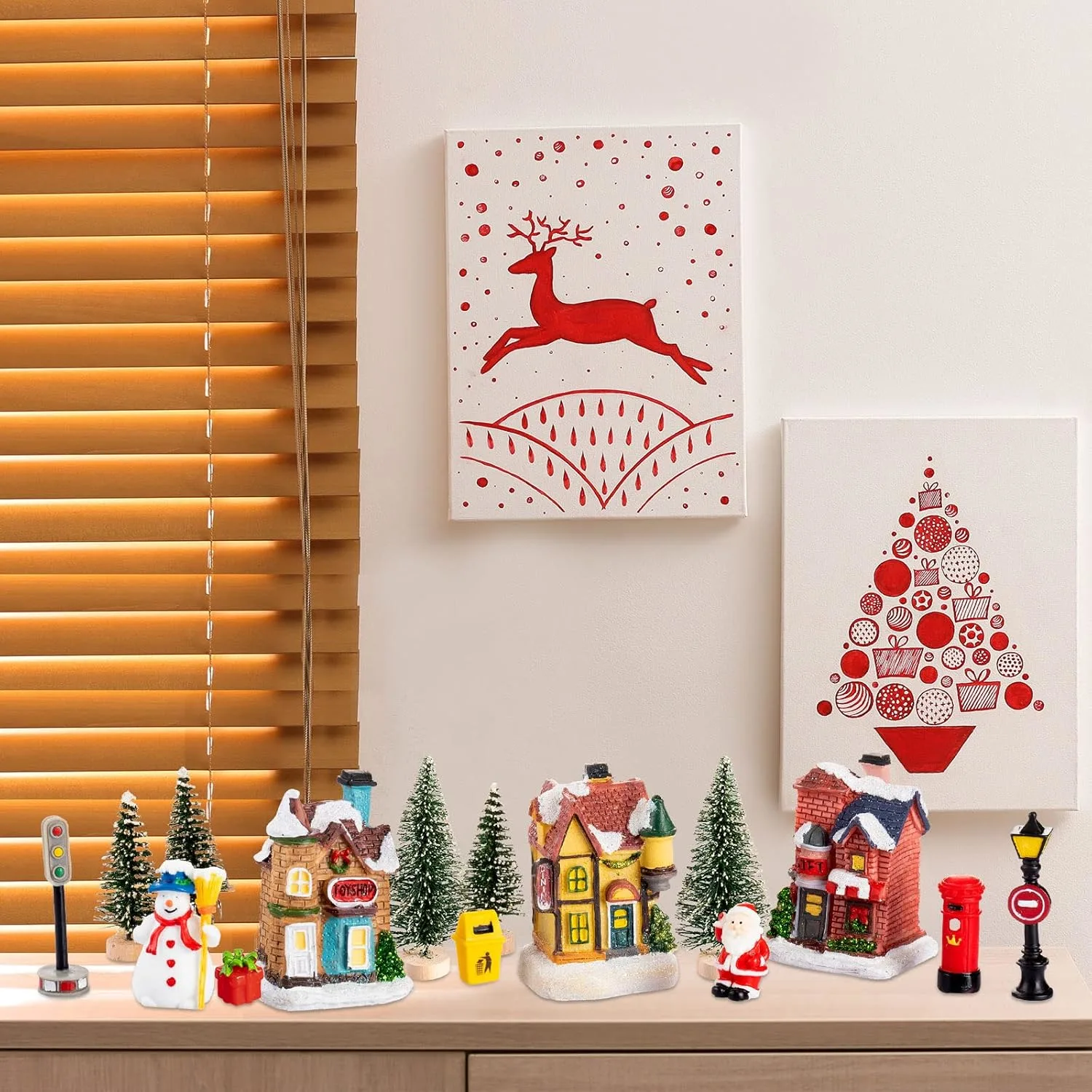 christmas village set 6