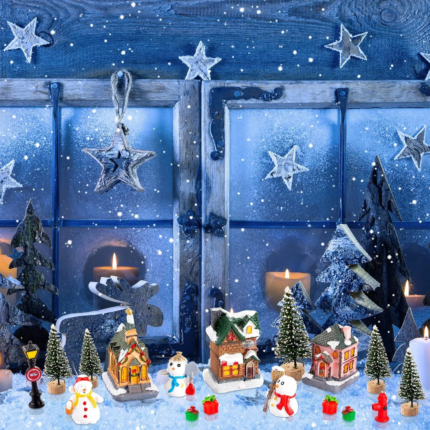 christmas village set 7