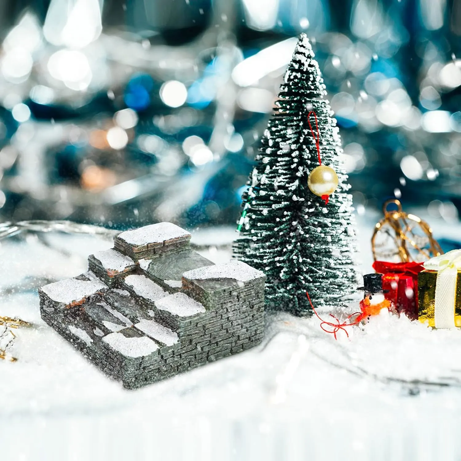 christmas village steps 3