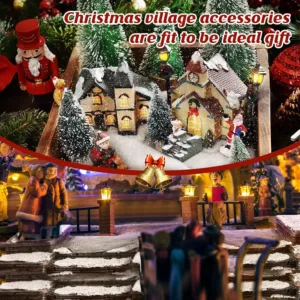 christmas village steps 5
