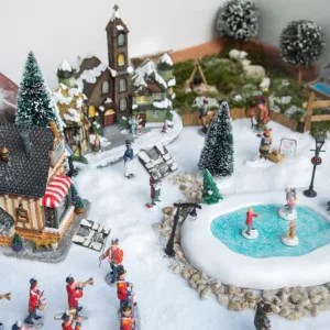 christmas village steps 6