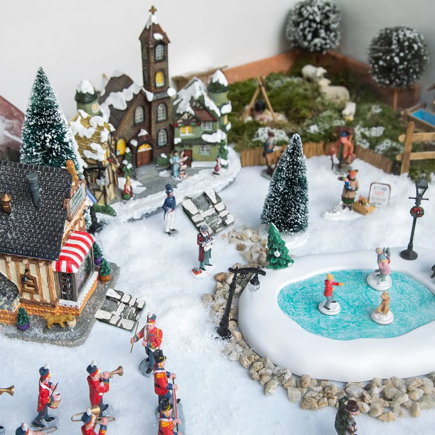 christmas village steps 6