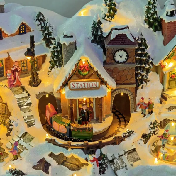 christmas village steps 7