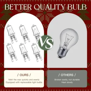 christmas wax melt warmer 3