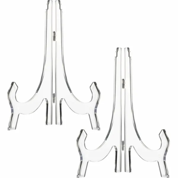 clear acrylic easel stands 1