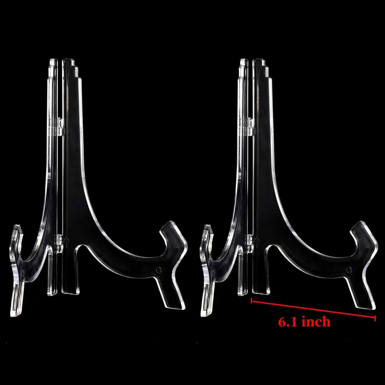 clear acrylic easel stands 2