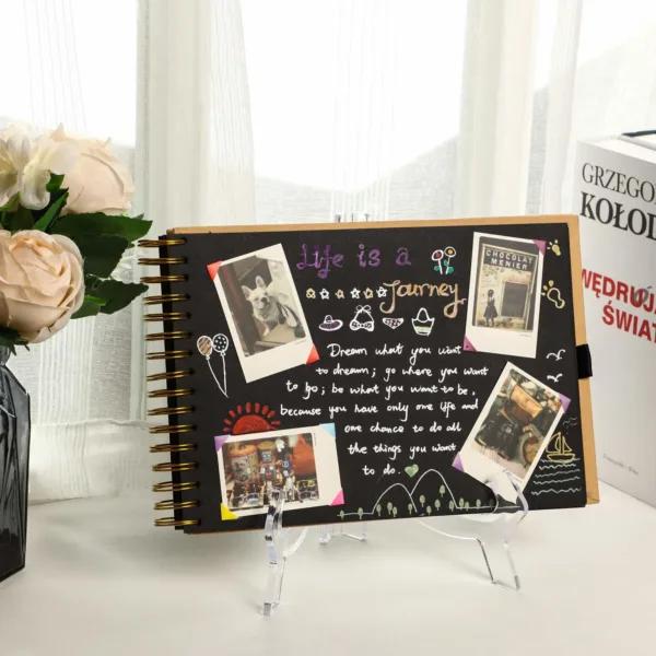 clear acrylic easel stands 5