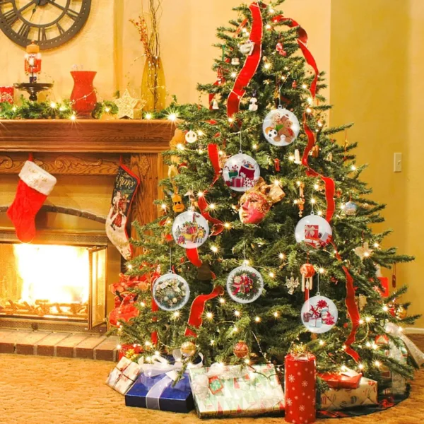 clear fillable christmas ball 5