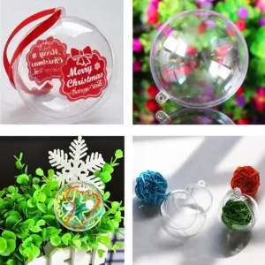 clear fillable christmas ball 7