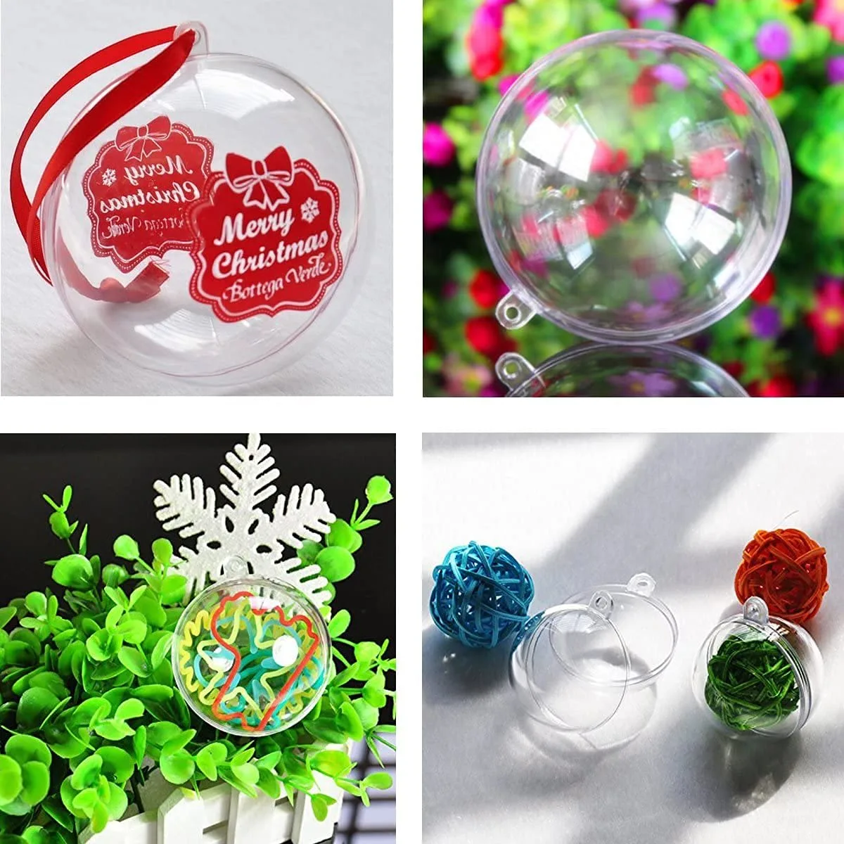 clear fillable christmas ball 7