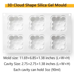 cloud silicone mold 2